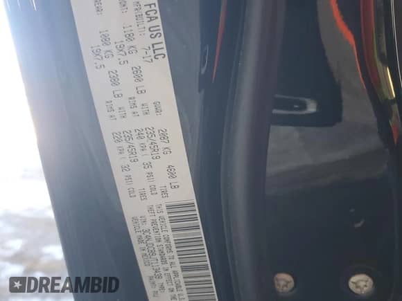 2018 Jeep Compass Limited с VIN 3C4NJDCB9JT113439, выставлен на аукционе Copart как лот 82579405 с пробегом 62 315 миль миль и Списание • Salvage title. История ставок и продаж доступна на DreamBid. Изображение 14.