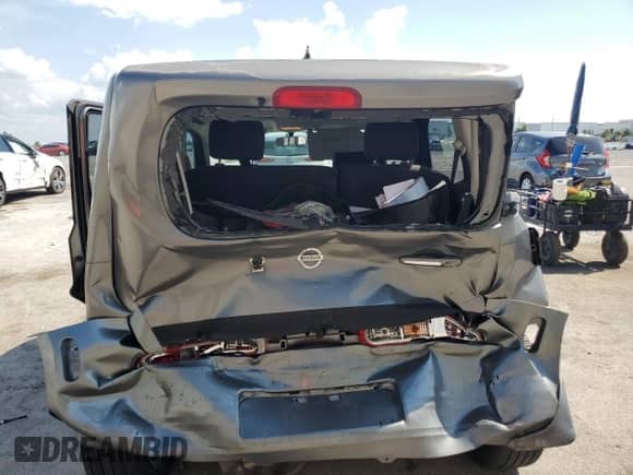 2012 Nissan Cube SL with VIN JN8AZ2KR0CT255062, listed as a Copart auction lot 58549275 with 130,369 mi miles and Salvage title. Bid and sale history available at DreamBid. Image 6.