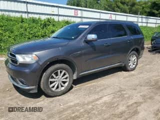 2014 Dodge Durango SXT with VIN 1C4RDJAG1EC484098, listed as a Copart auction lot 62735095 with 202,680 mi miles and Clean title. Bid and sale history available at DreamBid. Image 1.