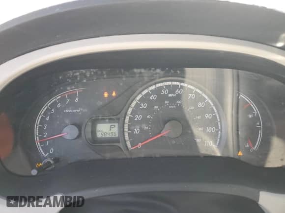 2012 Toyota Sienna LE AAS with VIN 5TDKK3DC1CS177067, listed as a Copart auction lot 80752135 with 98,496 mi miles and Salvage title. Bid and sale history available at DreamBid. Image 9.