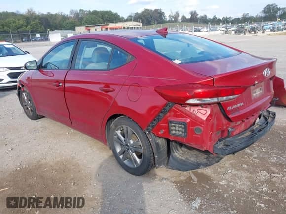 2017 Hyundai Elantra Value Edition with VIN KMHD84LF2HU065031, listed as a IAAI auction lot 43499478 with 132,950 mi miles and . Bid and sale history available at DreamBid. Image 3.