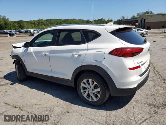 2021 Hyundai Tucson Value with VIN KM8J3CA45MU345596, listed as a Copart auction lot 70079015 with 38,788 mi miles and Salvage title. Bid and sale history available at DreamBid. Image 2.