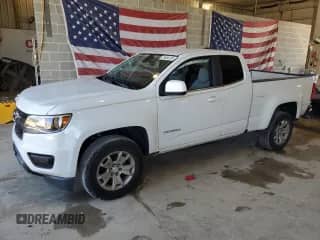 2018 Chevrolet Colorado 2WD LT with VIN 1GCHSCEAXJ1239177, listed as a Copart auction lot 73484124 with 81,409 mi miles and Salvage title. Bid and sale history available at DreamBid. Image 1.