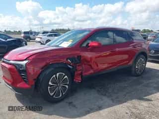 2024 Chevrolet Blazer EV eAWD LT z VIN 3GNKDBRJ2RS272616, wystawiony jako IAAI lot #41613863 z przebiegiem 3 556 mil mil oraz . Historia ofert i sprzedaży dostępna na DreamBid. Obrazek 2.