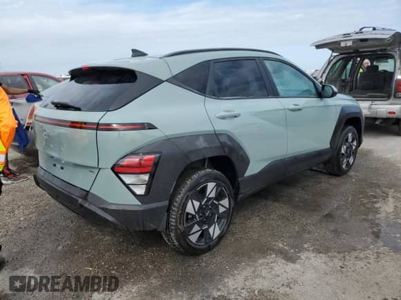 2024 Hyundai Kona SEL с VIN KM8HCCAB6RU043447, выставлен на аукционе Copart как лот 73874754 с пробегом 10 659 миль миль и На запчасти • Non repairable. История ставок и продаж доступна на DreamBid. Изображение 3.