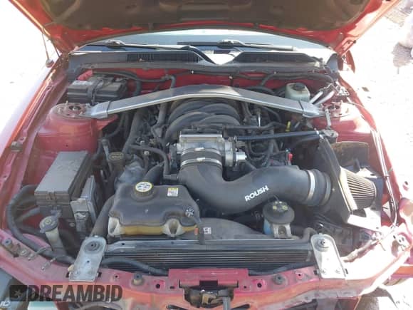 2005 Ford Mustang GT Deluxe с VIN 1ZVHT82H455106809, выставлен на аукционе IAAI как лот 42010527 с пробегом 76 049 миль миль и . История ставок и продаж доступна на DreamBid. Изображение 10.