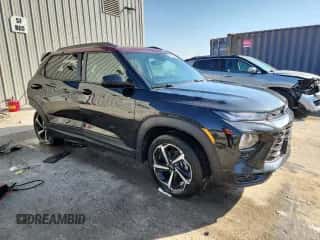 2023 Chevrolet TrailBlazer RS с VIN KL79MUSL9PB107764, выставлен на аукционе Copart как лот 84043855 с пробегом 18 244 миль миль и Списание • Salvage title. История ставок и продаж доступна на DreamBid. Изображение 4.