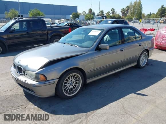 2002 BMW 5 Series 540i with VIN WBADN63412GN85148, listed as a IAAI auction lot 43330601 with 107,358 mi miles and . Bid and sale history available at DreamBid. Image 17.