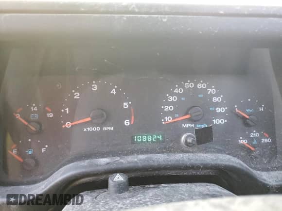 2005 Jeep Wrangler SE z VIN 1J4FA29105P344743, wystawiony jako Copart lot #75524944 z przebiegiem 108 824 mil mil oraz Szkoda całkowita • Salvage title. Historia ofert i sprzedaży dostępna na DreamBid. Obrazek 9.