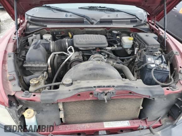 2008 Dodge Dakota SXT with VIN 1D7HE38K18S541785, listed as a Copart auction lot 89347225 with 139,435 mi miles and Salvage title. Bid and sale history available at DreamBid. Image 11.