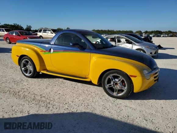 2004 Chevrolet SSR LS с VIN 1GCES14P34B109527, выставлен на аукционе Copart как лот 82218644 с пробегом Не указан миль и Списание • Salvage title. История ставок и продаж доступна на DreamBid. Изображение 4.