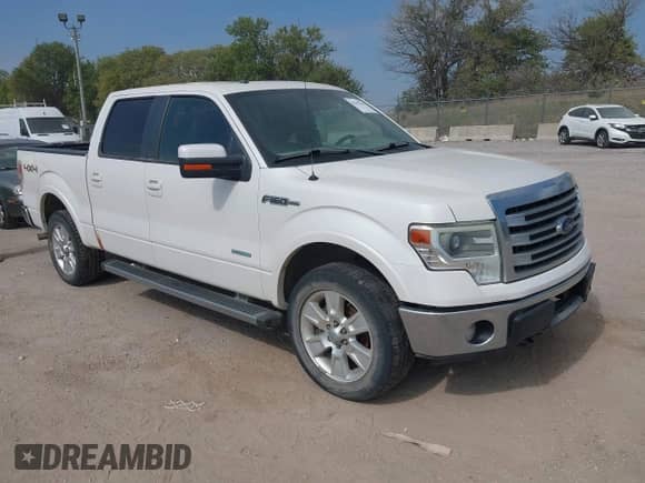 2013 Ford F-150 XLT with VIN 1FTFW1ET6DKE95560, listed as a IAAI auction lot 43382310 with 225,969 mi miles and . Bid and sale history available at DreamBid. Image 1.