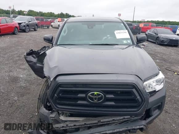 2023 Toyota Tacoma SR with VIN 3TYSX5EN6PT021792, listed as a IAAI auction lot 43037546 with 20,673 mi miles and . Bid and sale history available at DreamBid. Image 12.