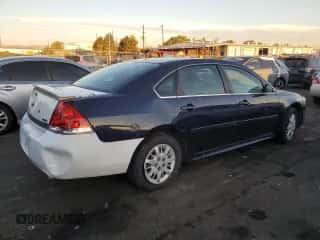 2011 Chevrolet Impala Police Police z VIN 2G1WD5EM3B1265289, wystawiony jako Copart lot #74392074 z przebiegiem 127 227 mil mil oraz Czysty tytuł • Clean title. Historia ofert i sprzedaży dostępna na DreamBid. Obrazek 3.