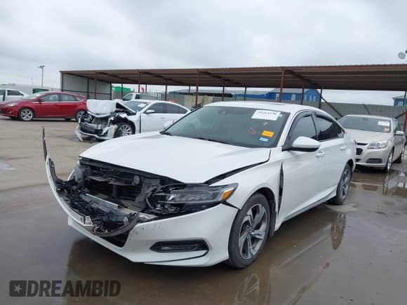 2018 Honda Accord EX z VIN 1HGCV1F43JA036731, wystawiony jako IAAI lot #39264238 z przebiegiem 159 824 mil mil oraz . Historia ofert i sprzedaży dostępna na DreamBid. Obrazek 2.