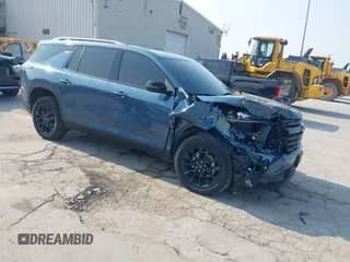 2025 Chevrolet Traverse AWD LT z VIN 1GNEVGRS9SJ235733, wystawiony jako IAAI lot #42464640 z przebiegiem 4 491 mil mil oraz . Historia ofert i sprzedaży dostępna na DreamBid. Obrazek 1.
