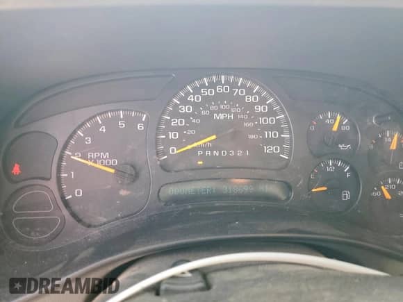 2006 Chevrolet Tahoe LS with VIN 1GNEC13V56J119764, listed as a Copart auction lot 68263755 with 318,699 mi miles and Salvage title. Bid and sale history available at DreamBid. Image 9.