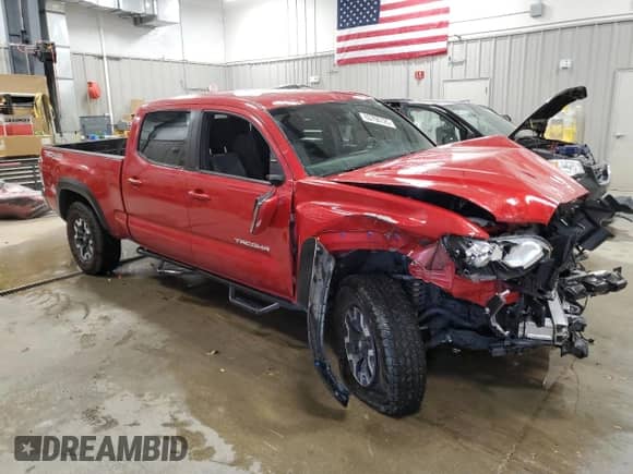 2022 Toyota Tacoma SR5 with VIN 3TMDZ5BN5NM140188, listed as a Copart auction lot 63706125 with Not provided miles and Salvage title. Bid and sale history available at DreamBid. Image 4.