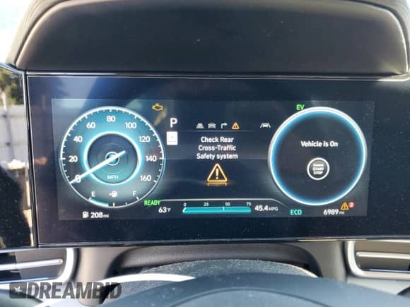 2025 Hyundai Elantra Limited with VIN KMHLN4DJ1SU132152, listed as a Copart auction lot 82442365 with 6,989 mi miles and Salvage title. Bid and sale history available at DreamBid. Image 9.