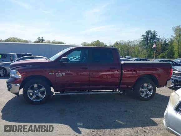 2019 Ram 1500 Big Horn with VIN 1C6RR7TT8KS606267, listed as a IAAI auction lot 42242140 with 81,185 mi miles and . Bid and sale history available at DreamBid. Image 15.