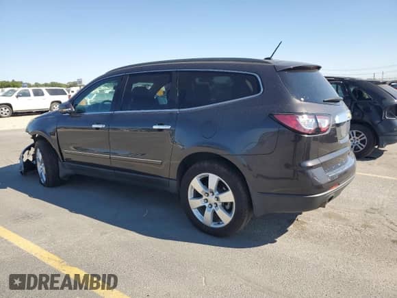2015 Chevrolet Traverse LTZ с VIN 1GNKRJKD4FJ106157, выставлен на аукционе Copart как лот 68286165 с пробегом Не указан миль и Списание • Salvage title. История ставок и продаж доступна на DreamBid. Изображение 2.