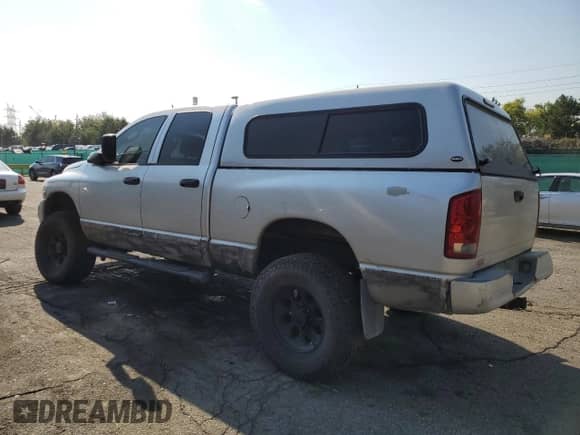 2004 Dodge 2500 SLT with VIN 3D7KU28C34G128683, listed as a Copart auction lot 71082445 with 257,043 mi miles and Salvage title. Bid and sale history available at DreamBid. Image 2.
