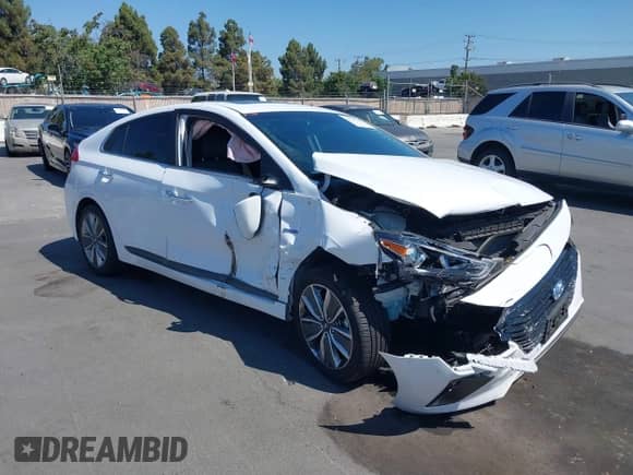 2018 Hyundai Ioniq Limited z VIN KMHC85LC6JU063506, wystawiony jako IAAI lot #42737259 z przebiegiem 37 248 mil mil oraz . Historia ofert i sprzedaży dostępna na DreamBid. Obrazek 1.