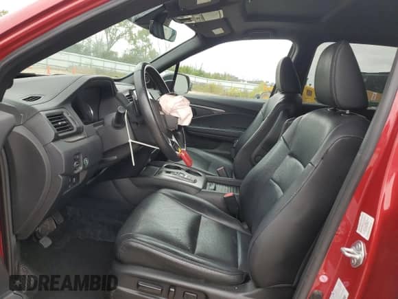 2022 Honda Passport EX-L with VIN 5FNYF8H51NB030858, listed as a Copart auction lot 81727705 with 30,817 mi miles and Non repairable. Bid and sale history available at DreamBid. Image 7.