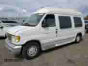 2003 Ford Econoline Cargo Recreational with VIN 1FDRE14L63HA06440, listed as a Copart auction lot 80953915 with 128,565 mi miles and Clean title. Bid and sale history available at DreamBid. Image 1.