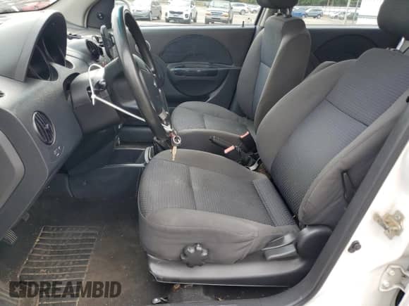 2008 Chevrolet Aveo LS с VIN KL1TD66618B115391, выставлен на аукционе Copart как лот 80636165 с пробегом Не указан миль и Списание • Salvage title. История ставок и продаж доступна на DreamBid. Изображение 7.