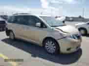 2013 Toyota Sienna LE with VIN 5TDJK3DCXDS063355, listed as a Copart auction lot 65581715 with 68,020 mi miles and Salvage title. Bid and sale history available at DreamBid. Image 4.