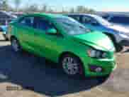 2014 Chevrolet Sonic LT with VIN 1G1JC5SH7E4236651, listed as a IAAI auction lot 43441131 with 98,162 mi miles and . Bid and sale history available at DreamBid. Image 1.