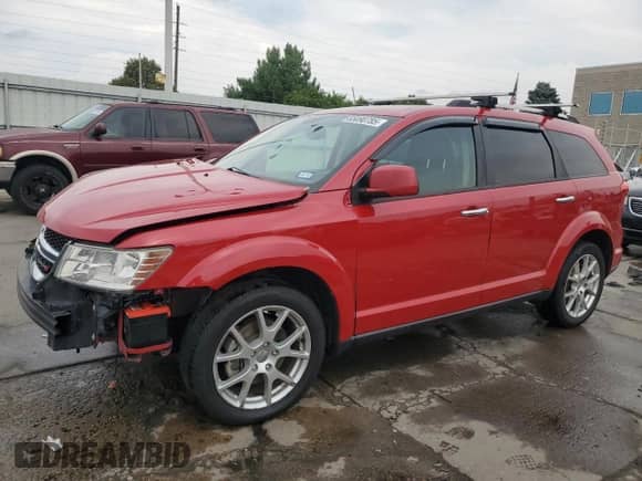 2014 Dodge Journey Limited с VIN 3C4PDCDG5ET258701, выставлен на аукционе Copart как лот 65090785 с пробегом Не указан миль и Списание • Salvage title. История ставок и продаж доступна на DreamBid. Изображение 1.
