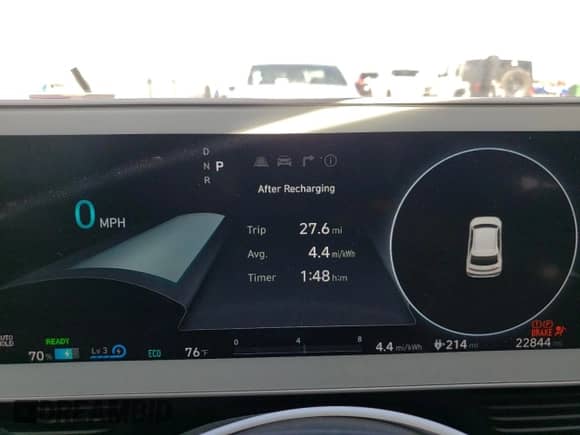 2022 Hyundai Ioniq 5 SEL z VIN KM8KNDAFXNU054180, wystawiony jako Copart lot #53168425 z przebiegiem 22 844 mil mil oraz Nie do naprawy • Non repairable. Historia ofert i sprzedaży dostępna na DreamBid. Obrazek 9.