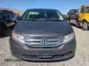 2013 Honda Odyssey EX-L with VIN 5FNRL5H61DB027011, listed as a Copart auction lot 69470375 with 123,161 mi miles and Salvage title. Bid and sale history available at DreamBid. Image 5.