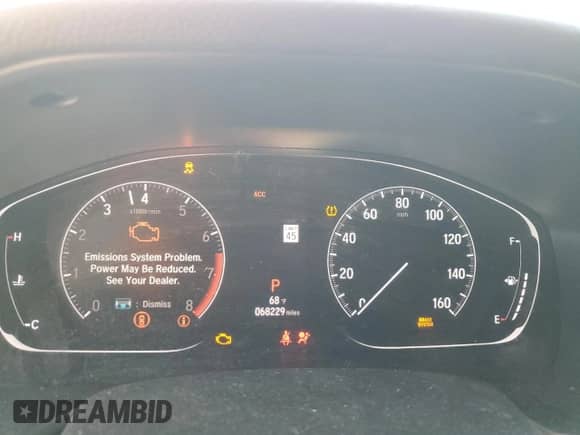 2018 Honda Accord Sport with VIN 1HGCV1F31JA217866, listed as a Copart auction lot 86265454 with 68,229 mi miles and Salvage title. Bid and sale history available at DreamBid. Image 9.