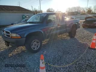2004 Dodge Dakota with VIN 1D7HG12K54S702401, listed as a Copart auction lot 79718984 with 186,486 mi miles and Salvage title. Bid and sale history available at DreamBid. Image 1.