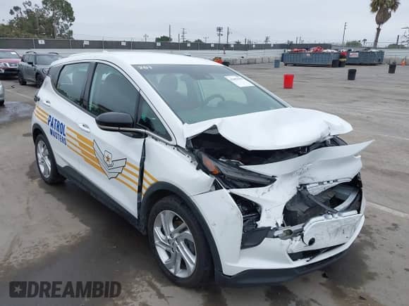 2023 Chevrolet Bolt EV 1LT с VIN 1G1FW6S08P4100397, выставлен на аукционе IAAI как лот 42450199 с пробегом 106 268 миль миль и . История ставок и продаж доступна на DreamBid. Изображение 1.
