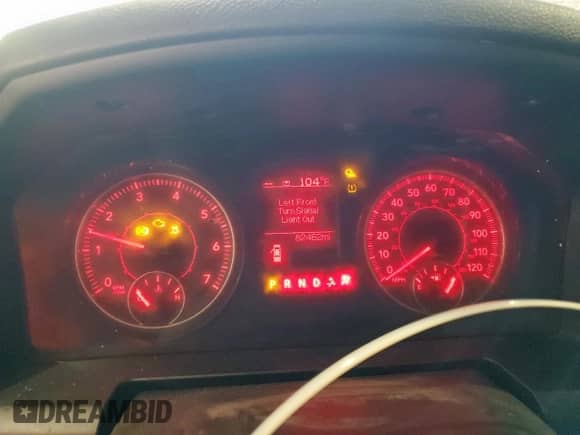 2022 Ram 1500 SSV с VIN 1C6RR7XTXNS174277, выставлен на аукционе Copart как лот 65443055 с пробегом 82 462 миль миль и Списание • Salvage title. История ставок и продаж доступна на DreamBid. Изображение 9.