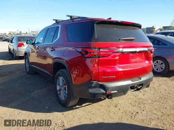 2023 Chevrolet Traverse LT with VIN 1GNERHKW6PJ150623, listed as a IAAI auction lot 41265991 with 37,263 mi miles and . Bid and sale history available at DreamBid. Image 3.