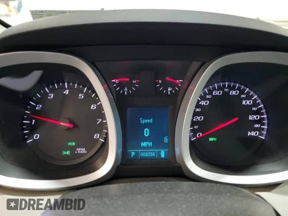 2011 Chevrolet Equinox LS with VIN 2CNFLCEC8B6453908, listed as a Copart auction lot 81369255 with 68,096 mi miles and Salvage title. Bid and sale history available at DreamBid. Image 9.