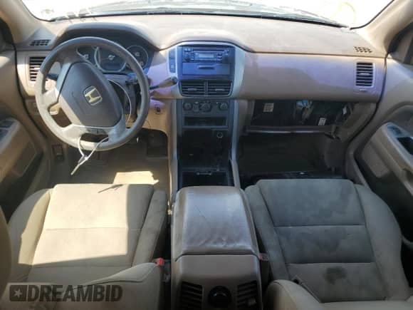 2006 Honda Pilot LX с VIN 5FNYF28106B021970, выставлен на аукционе Copart как лот 67456725 с пробегом 276 960 миль миль и Чистый • Clean title. История ставок и продаж доступна на DreamBid. Изображение 8.