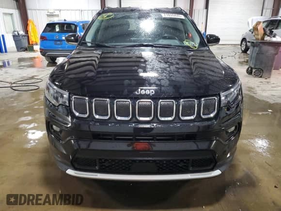 2022 Jeep Compass (RED) Edition with VIN 3C4NJDCB8NT113406, listed as a Copart auction lot 71039445 with 24,755 mi miles and Salvage title. Bid and sale history available at DreamBid. Image 5.