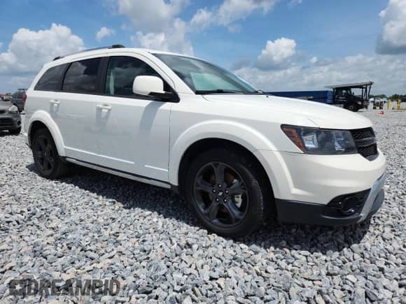 2019 Dodge Journey Crossroad z VIN 3C4PDCGG8KT700555, wystawiony jako Copart lot #63570015 z przebiegiem 94 791 mil mil oraz Czysty tytuł • Clean title. Historia ofert i sprzedaży dostępna na DreamBid. Obrazek 4.