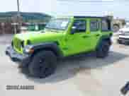 2021 Jeep Wrangler Unlimited Willys with VIN 1C4HJXDN5MW837747, listed as a IAAI auction lot 42947739 with 47,288 mi miles and . Bid and sale history available at DreamBid. Image 2.