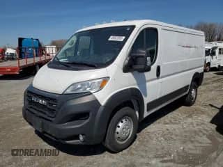 2023 Ram ProMaster Cargo с VIN 3C6LRVVG9PE529686, выставлен на аукционе Copart как лот 49952065 с пробегом 42 564 миль миль и Списание • Salvage title. История ставок и продаж доступна на DreamBid. Изображение 1.