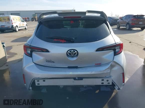 2025 Toyota Corolla XSE with VIN JTNC4MBEXS3242177, listed as a IAAI auction lot 41820383 with 7,897 mi miles and . Bid and sale history available at DreamBid. Image 15.