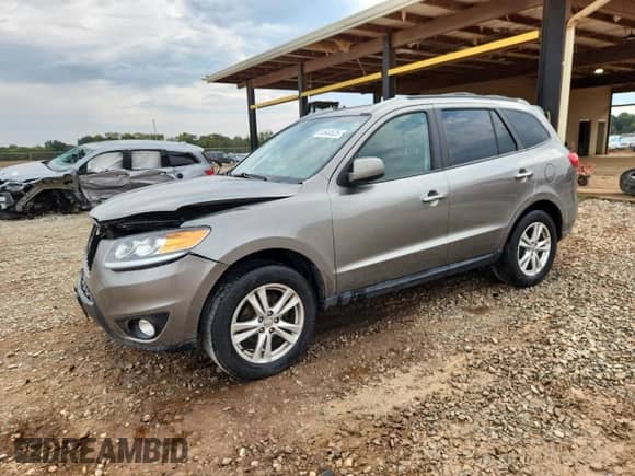 2012 Hyundai Santa Fe Limited with VIN 5XYZK4AG3CG155175, listed as a Copart auction lot 81644525 with 169,886 mi miles and Salvage title. Bid and sale history available at DreamBid. Image 1.
