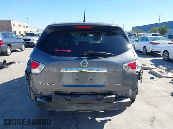 2015 Nissan Pathfinder SV с VIN 5N1AR2MN7FC634047, выставлен на аукционе IAAI как лот 41678376 с пробегом 151 580 миль миль и . История ставок и продаж доступна на DreamBid. Изображение 17.