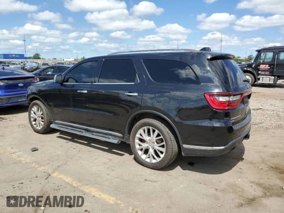 2014 Dodge Durango Citadel с VIN 1C4RDJEG5EC358983, выставлен на аукционе Copart как лот 65308815 с пробегом 156 026 миль миль и Списание • Salvage title. История ставок и продаж доступна на DreamBid. Изображение 2.